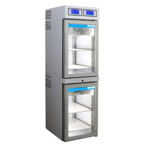 医用冷藏柜 - TC 108-2 - tritec - 橱柜式 / 双门 / 带玻璃门