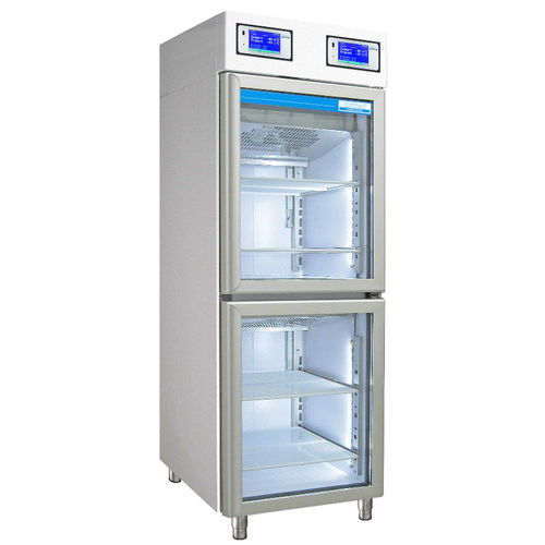 医用冷藏柜 - TC 112-2 - tritec - 橱柜式 / 双门 / 带玻璃门