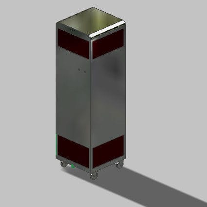 移动式空气净化器 - 66001 - Inertec - HEPA过滤器 / 用于医疗机构 / 高性能
