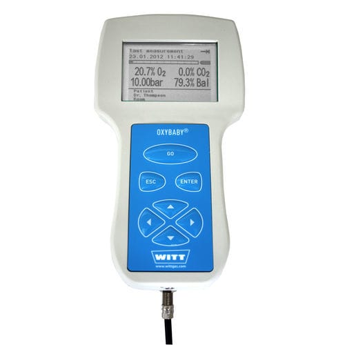 控制分析仪 -  OXYBABY® Med - WITT - 压力 / 流量 / 氧气