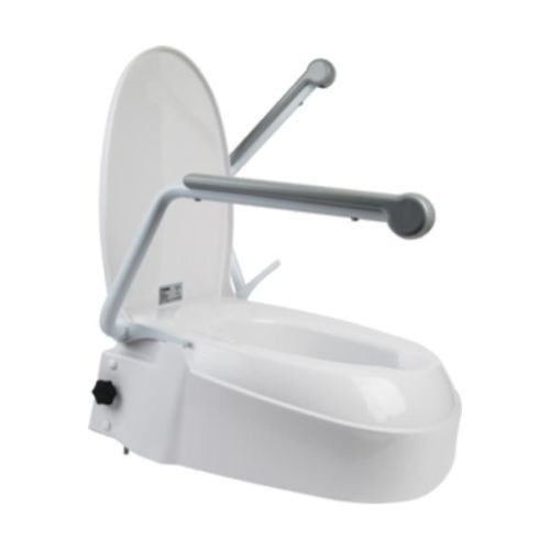 带扶手马桶增高器 - 301703 - Mobilex A/S  - 带盖 / 可调高度