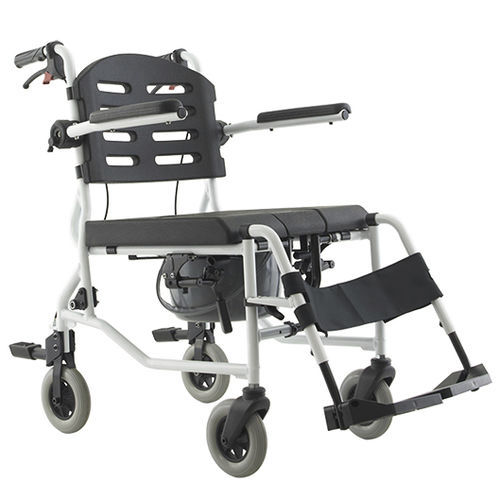 带扶手淋浴椅 - SL-155 (606) - Comfort Orthopedic - 带轮 / 带脚凳 / 带便孔