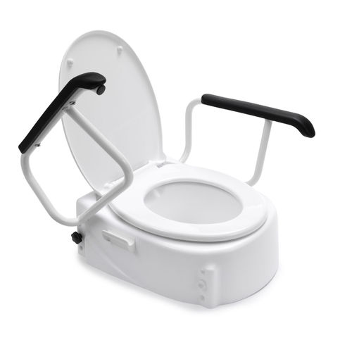 带扶手马桶增高器 - 10659 - Direct Healthcare Group - 带盖