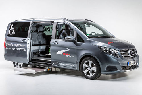 厢式无障碍车 - Mercedes-Benz V-Class - PARAVAN - 侧门进入