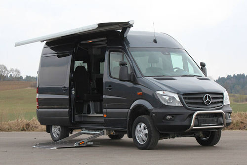 厢式无障碍车 - Mercedes Sprinter - PARAVAN - 后尾门 / 侧门进入