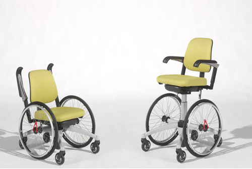 成人办公椅 - LeTriple Wheels - Sowecare - 儿科 / 带轮 / 带扶手