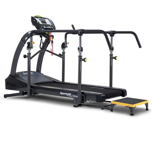 扶手跑步机 - T655MD  - SportsArt Fitness - 带坡度