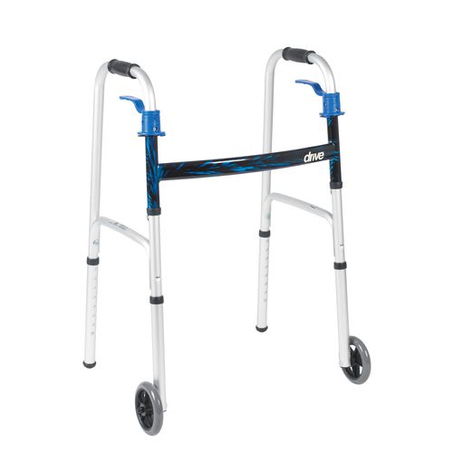 双轮助行器 - 10226-1 - Drive DeVilbiss USA - 可调高度 / 可折叠