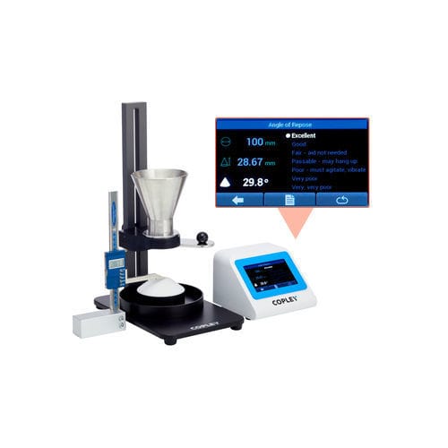 粉末流动性测试仪 - PTA 100i - Copley Scientific - 用于制药业