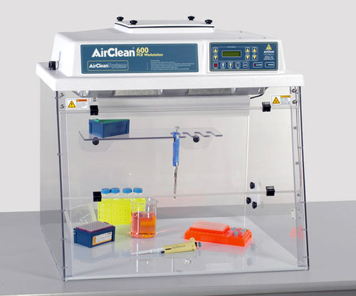 PCR通风柜 - AirClean® AC600 Series - Airclean Systems - 台式 / 垂直层流 / 聚碳酸酯