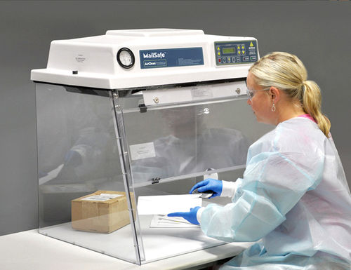 检查通风柜 - MailSafe™ - Airclean Systems - 用于处理邮件 / 台式 / HEPA