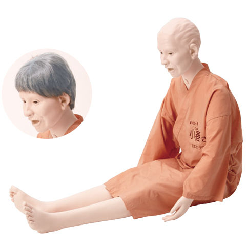 护士护理医学教学模型 - KOHARU - Sakamoto Model Corporation - 用于老年人护理 / 气管切开术 / 用于静脉注射