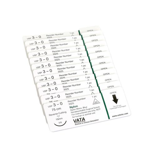 不可吸收缝合线 - 3525 - VATA, Inc. - 3-0