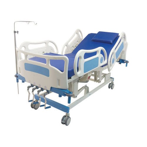 重症监护病床 - JUPETIOR - MO - 01 - Shree Hospital Equipments - 手动 / 高度可调节 / 特伦德伦伯卧位
