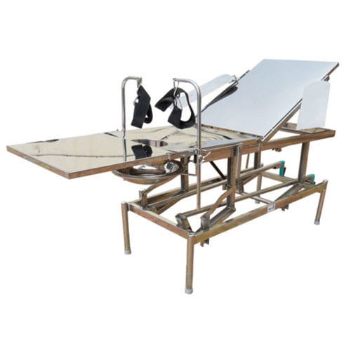 综合手术台 - 982 - Shree Hospital Equipments - 机械 / 升降 / 3分区式