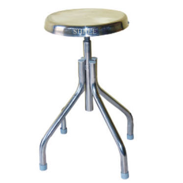 诊所凳子 - 999 - Shree Hospital Equipments - 正方形 / 不锈钢 / 米色