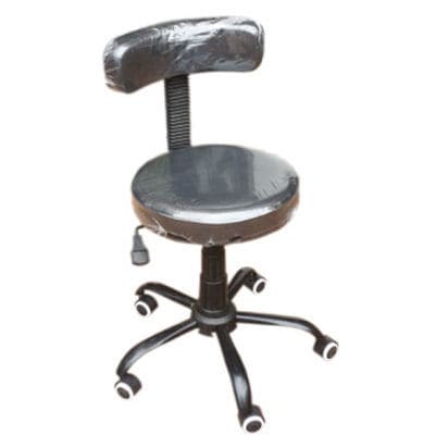 医用圆凳 - 99x2 - Shree Hospital Equipments - 回转 / 带滑轮 / 椅背可调