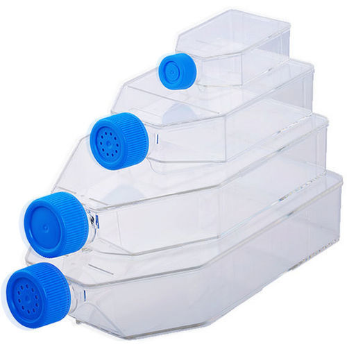 细胞培养烧瓶 - P2101 series - ABDOS LABTECH PRIVATE LIMITED.  - 组织培养 / 聚苯乙烯 / 分度
