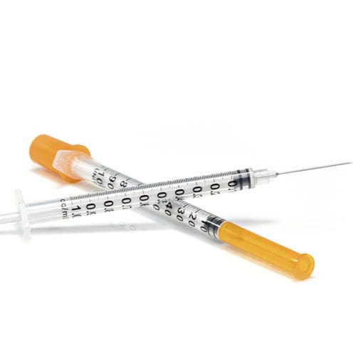 胰岛素注射器 - W110100 series - Anhui Hongyu Wuzhou Medical Manufacturer Co., Ltd.  - 1毫升 / 0.5毫升 / 0.3毫升