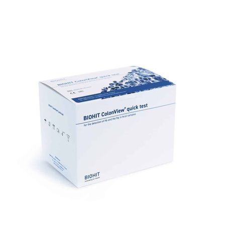 粪便潜血快速诊断检测 - ColonView® quick - Biohit Oyj  - 大肠癌 / 血红蛋白 / 结合珠蛋白