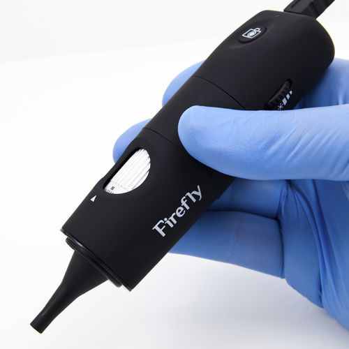 儿科电子耳内窥镜 - DE500 - Firefly Global  - 高解析度 / 带诊视器 / 带USB接口