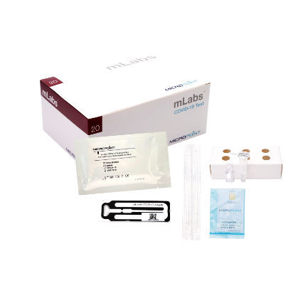 COVID-19新冠病毒快速诊断套装 - mLabs®  - Micropoint BioScience Inc. - 抗原 / SARS-COV-2 / 鼻部