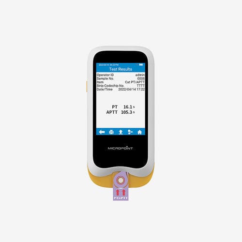 兽用POC分析仪 - qLabs® QV-3 Plus - Micropoint BioScience Inc. - 凝血酶原 / 血液 / 血液总量