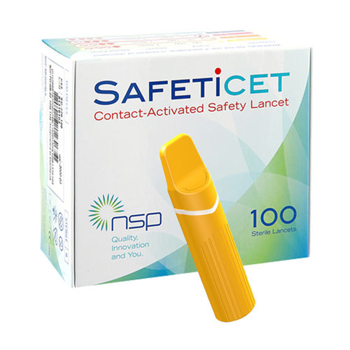 安全采血针 - SAFETiCET™ SC-180 - NSP Tech Pte Ltd