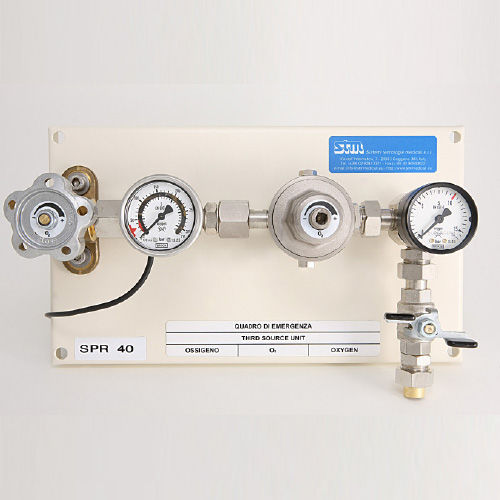 医疗体气分配设备 / 氧气 - QRI-04 series - STM - Sistemi Tecnologie Medicali - N2O / CO2 / 壁挂