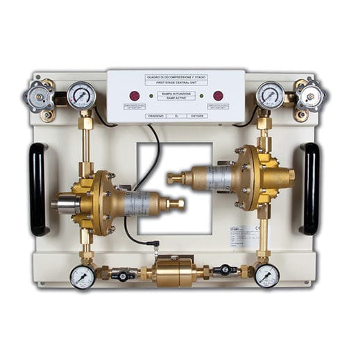 医疗体气分配设备 / 氧气 - APR 100 - STM - Sistemi Tecnologie Medicali - CO2 / N2O / 壁挂