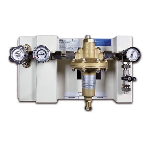 医疗体气分配设备 / 氧气 - QRI -00 series - STM - Sistemi Tecnologie Medicali - CO2 / N2O / 壁挂