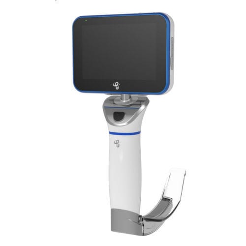 儿科电子喉镜 - UED-C series - Zhejiang UE Medical Corp. - 超高解析度 / 带视频显示器 / 带刀头
