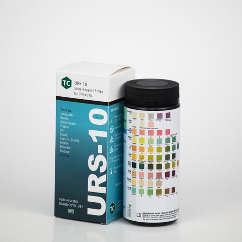 尿路感染试剂带 - URS-10-100 - Teco Diagnostics - 尿液分析 / 蛋白质 / pH值