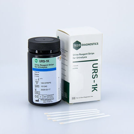 尿液分析试剂带 - URS-1K-100 - Teco Diagnostics - 酮尿 / 尿液 / 比色法