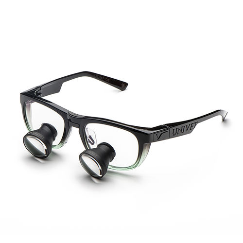眼镜框双筒放大镜 - Look - Univet Loupes