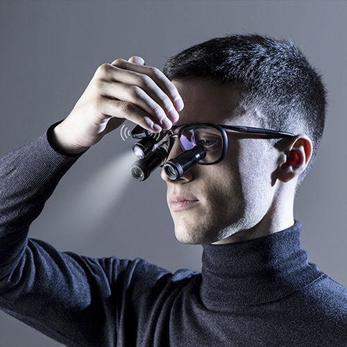 手术头灯 - EOS Wireless - Univet Loupes - 牙科 / 兽用 / LED式