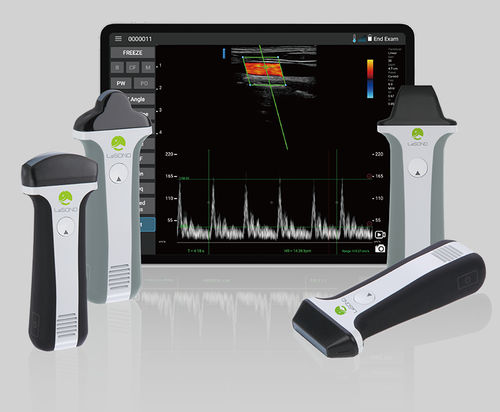 便携式B超机 - LU700 - US DEFIB MEDICAL TECHNOLOGIES LLC - 用于多功能超声检查 / 黑白 / 触摸屏