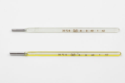 临床体温计 - CR.W11 - Wuxi Medcare Instrument Co., Ltd. - 水银 / 口腔 / 硬头