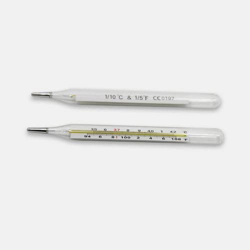 临床体温计 - CR.W23 - Wuxi Medcare Instrument Co., Ltd. - 水银 / 腋下 / 硬头