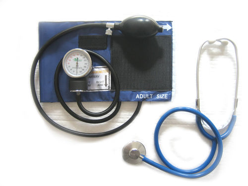 无液血压计 - MC-50B - Wuxi Medcare Instrument Co., Ltd. - 带有听诊器