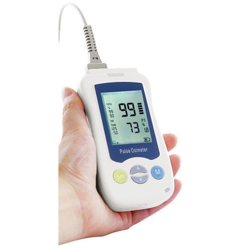 手持式脉搏血氧仪 - YK-820MINI-LCD - Yonker - 紧凑型 / 用于医院 / 居家护理