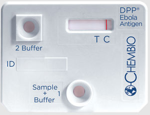 埃博拉病毒病快速诊断检测 - DPP® - Chembio Diagnostic Systems, Inc. - 抗原 / 等离子 / 血液总量