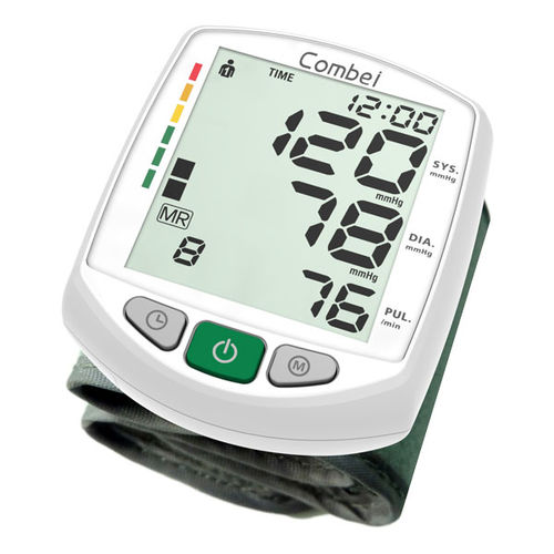 自动电子血压计 - BP880W - COMBEI TECHNOLOGY CO.,LTD - 示波 / 腕部 / 集成袖套式