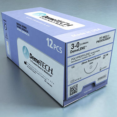 不可吸收缝合线 - DemeLENE™ - Demetech - 综合外科手术