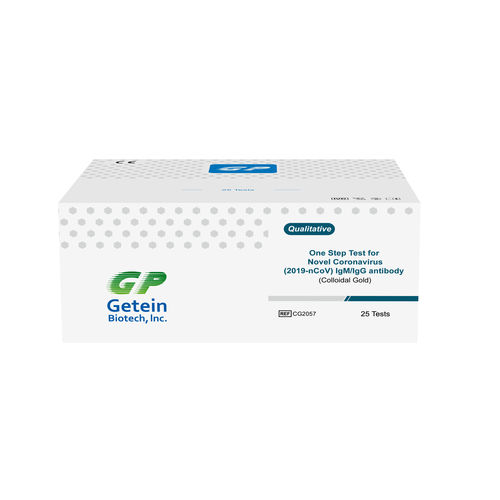 COVID-19新冠病毒快速诊断套装 - CG2057 - Getein Biotech Inc. - 抗体 / IgG免疫球蛋白G / 免疫球蛋白M