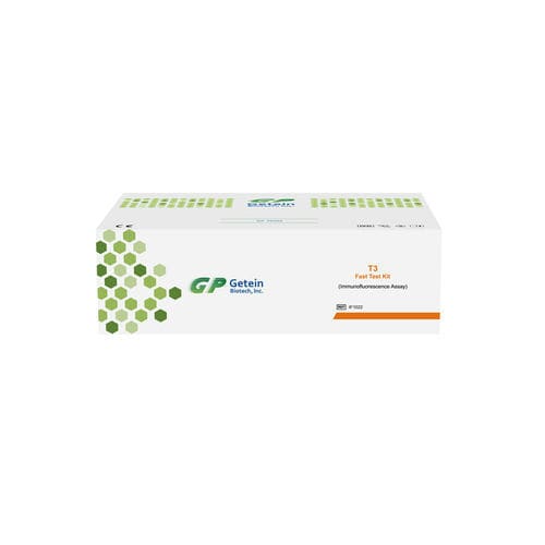 甲状腺疾病快速诊断套装 - IF 1022 - Getein Biotech Inc. - 总三碘甲状腺原氨酸 / 血清 / 等离子