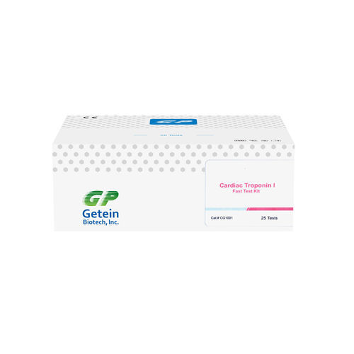 心肌梗死快速诊断检测 - CG 2001 - Getein Biotech Inc. - cTnI / 血液 / 血清
