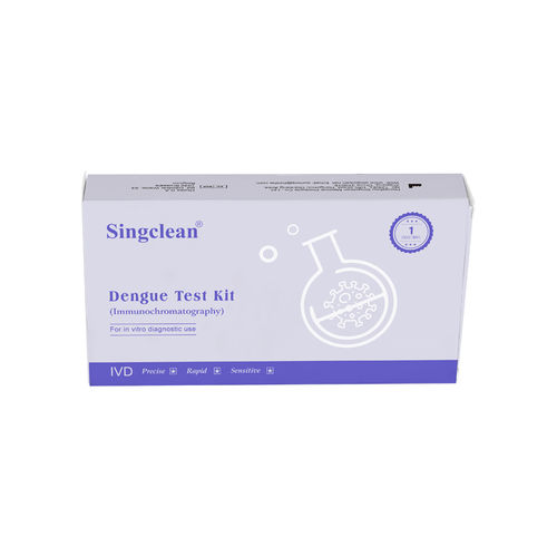 登革热快速诊断套装 - Test 4 - Hangzhou Singclean Medical Products - 抗原 / 用于病毒 / 血液