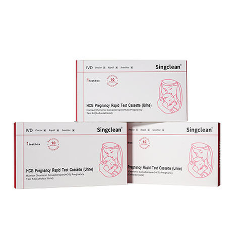 妊娠快速诊断套装 - Hangzhou Singclean Medical Products - hCG / 尿液 / 免疫分析