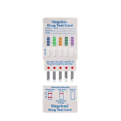 药物滥用快速诊断检测 - DOA002 - Hangzhou Singclean Medical Products - 家用 / TSH / 可替宁